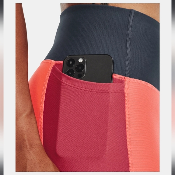 🆕UA | Women's HeatGear® No-Slip Waistband Blocked Ankle Legging Size Small - Picture 6 of 8